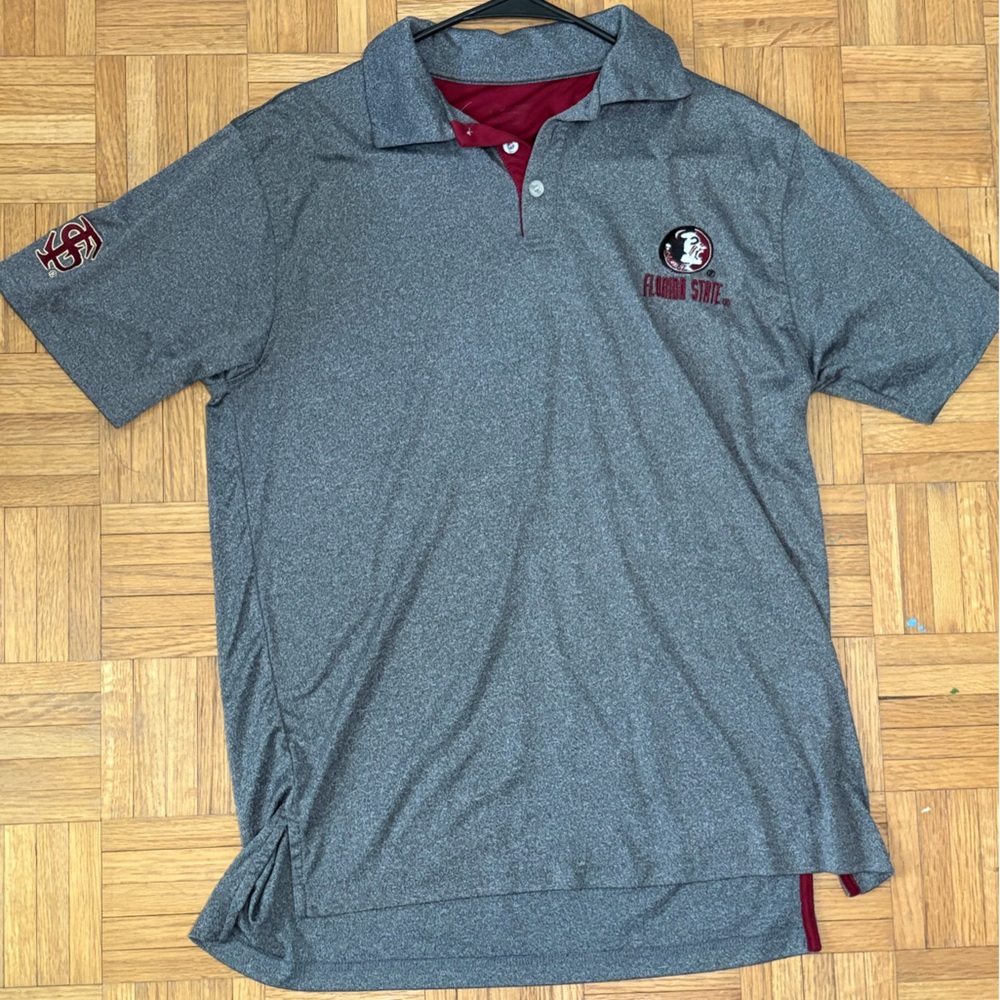 FSU Polo Shirt with Logo